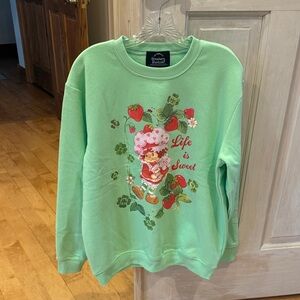 Strawberry Shortcake Green Sweatshirt